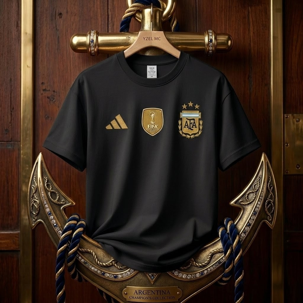Premium World Cup Drop Shoulder T-Shirt – Cotton Spandex