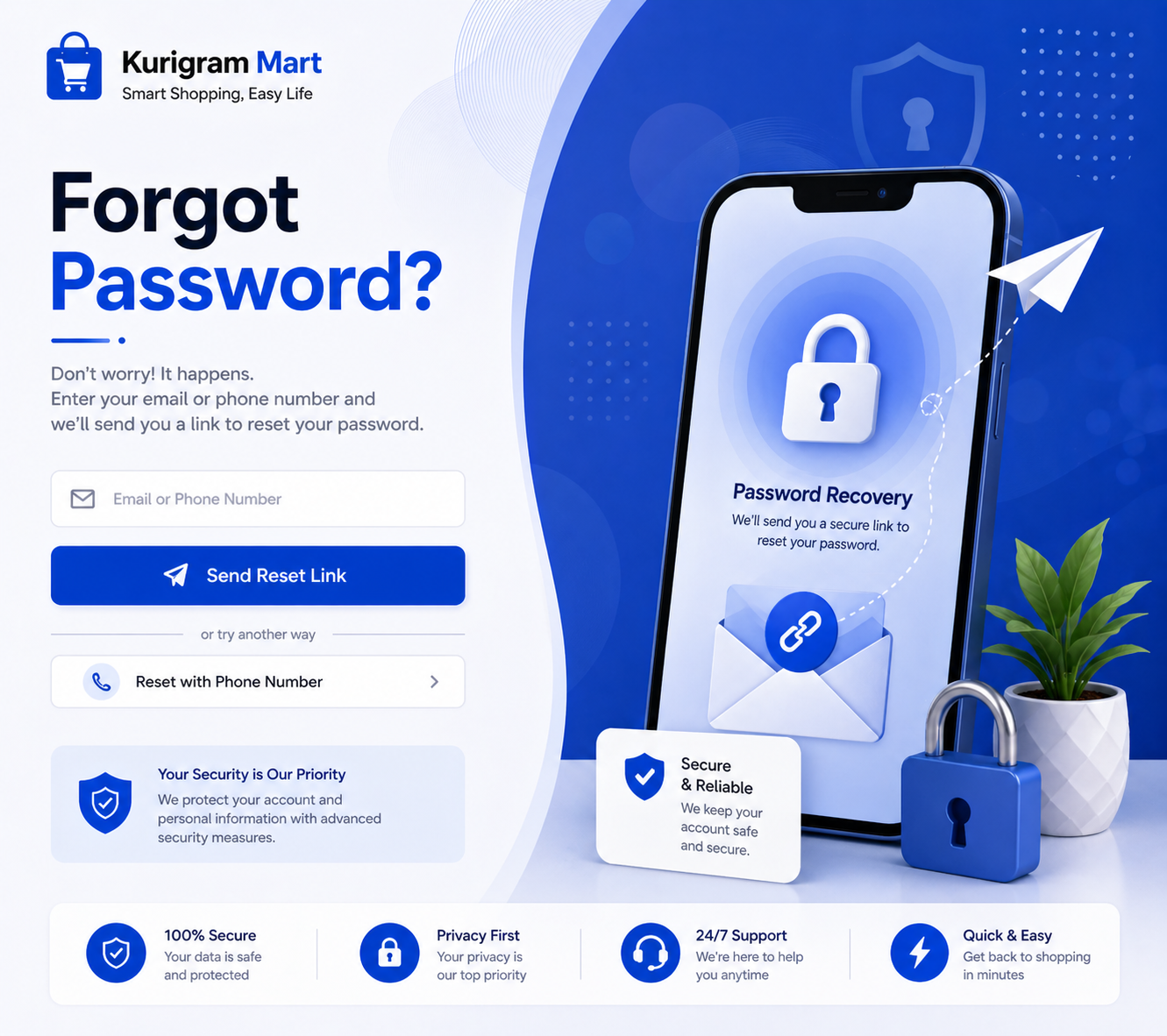 Forgot Password Page Image