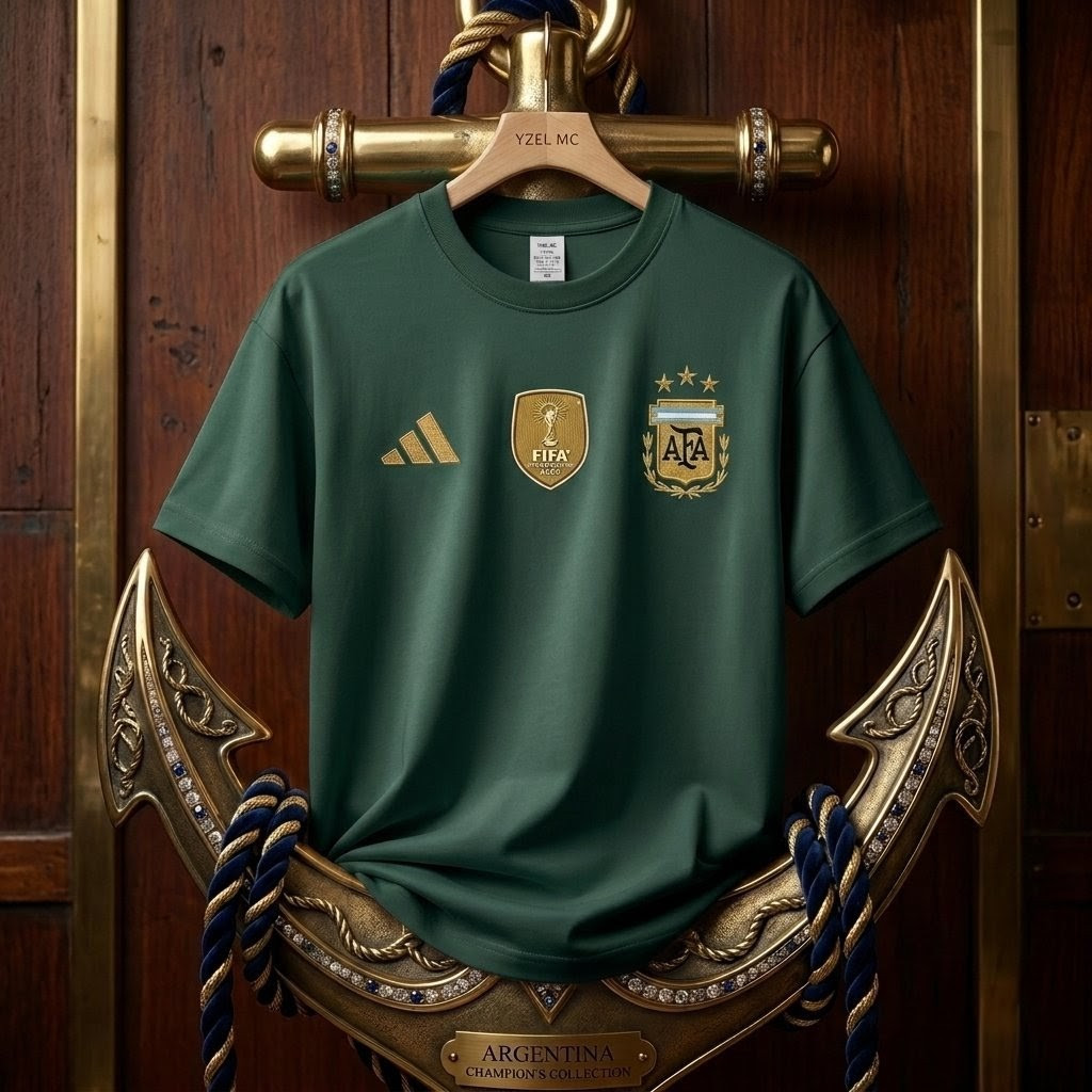 Premium World Cup Drop Shoulder T-Shirt – Cotton Spandex