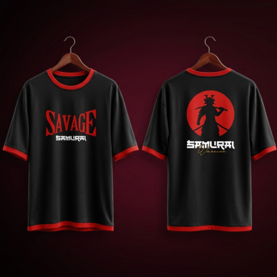 Premium Streetwear Drop Shoulder T-shirt for Men