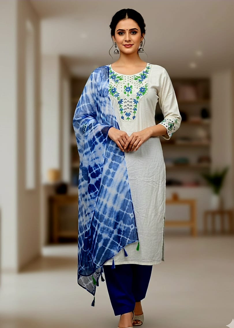 unstitched Three Piece